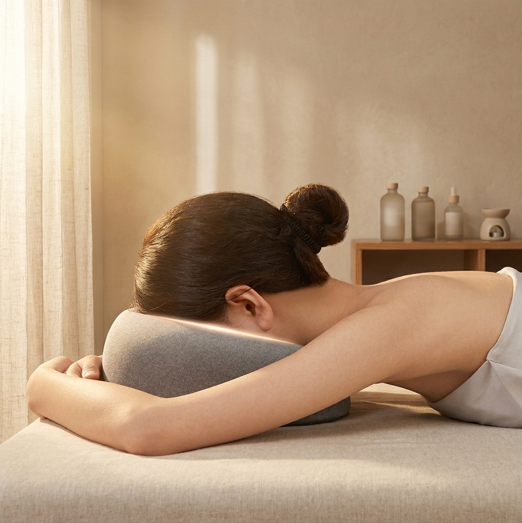 RestFace Ergonomic Face Cradle Pillow