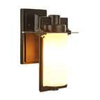 Wayfarer Glass Outdoor Wall Lantern Sconce