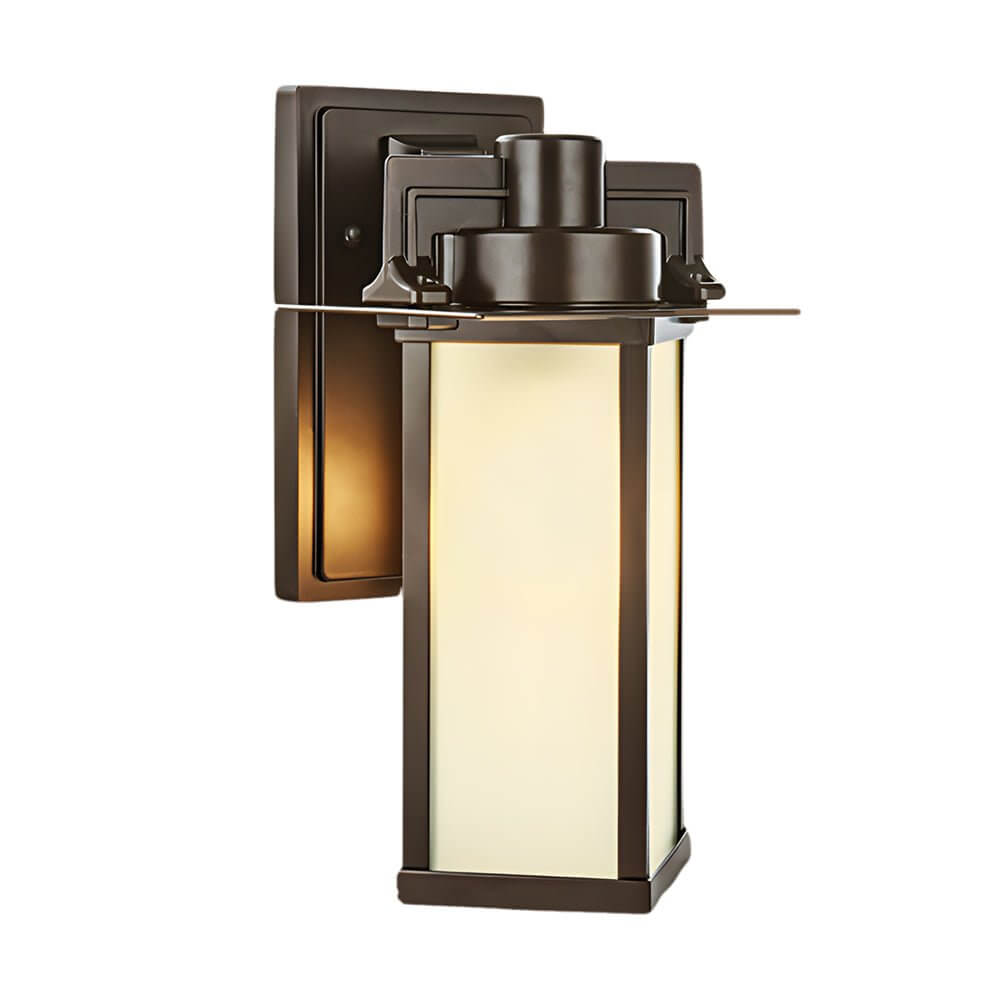 Wayfarer Glass Outdoor Wall Lantern Sconce