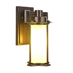 Wayfarer Glass Outdoor Wall Lantern Sconce
