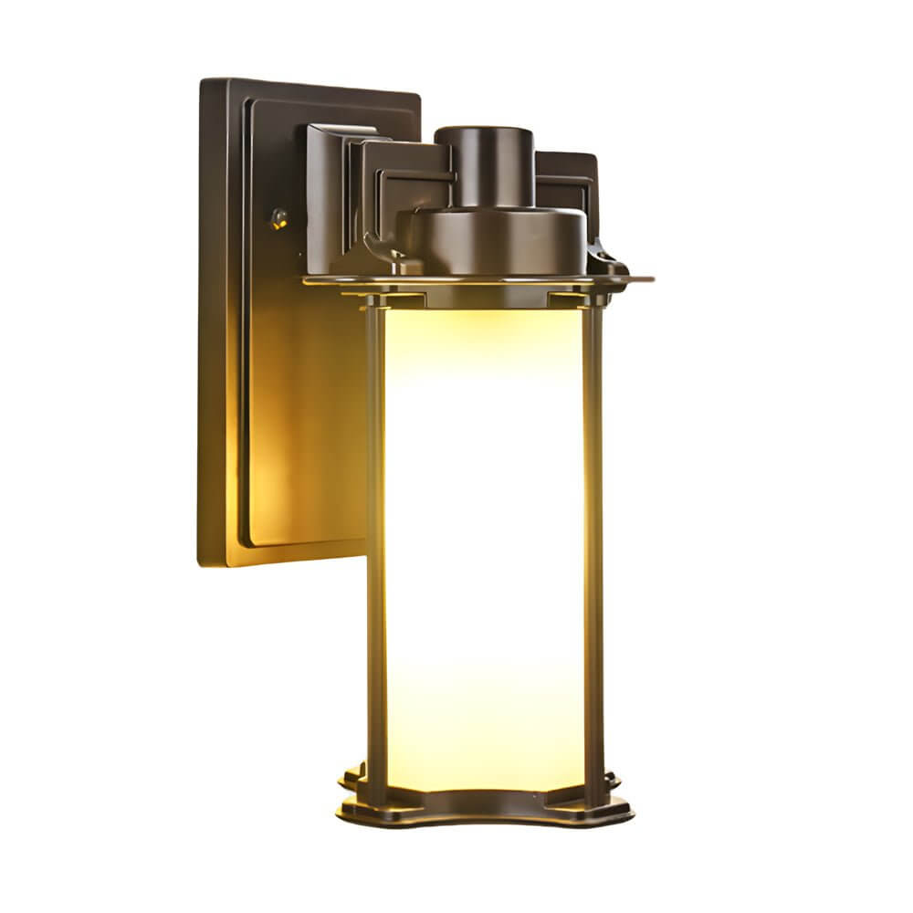 Wayfarer Glass Outdoor Wall Lantern Sconce