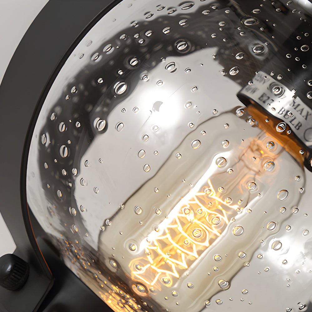 Lumiere Seeded Glass Outdoor Wall Lantern