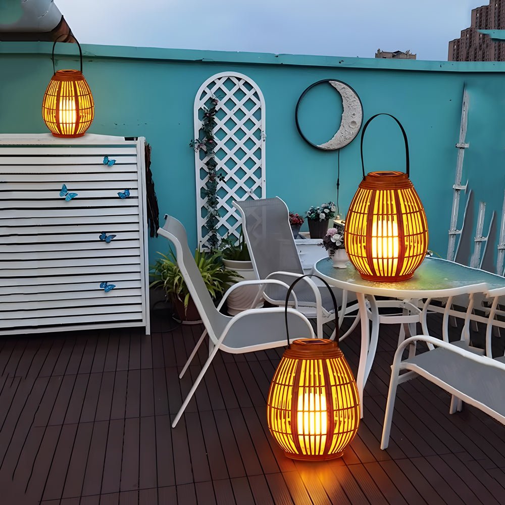 Ember Portable Waterproof Solar Candle Lantern