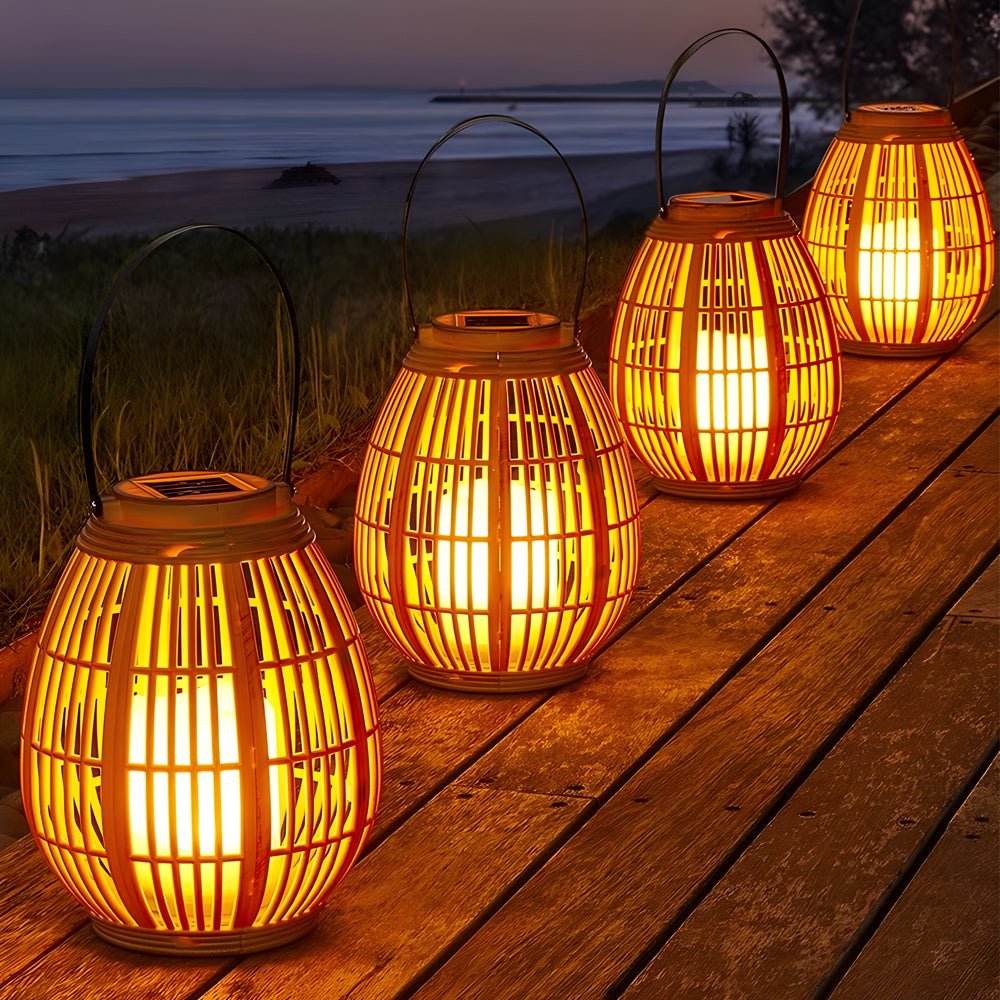 Ember Portable Waterproof Solar Candle Lantern