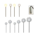 DandelGlow 10-Piece Solar Pathway Light Set