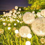 DandelGlow 10-Piece Solar Pathway Light Set