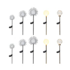 DandelGlow 10-Piece Solar Pathway Light Set