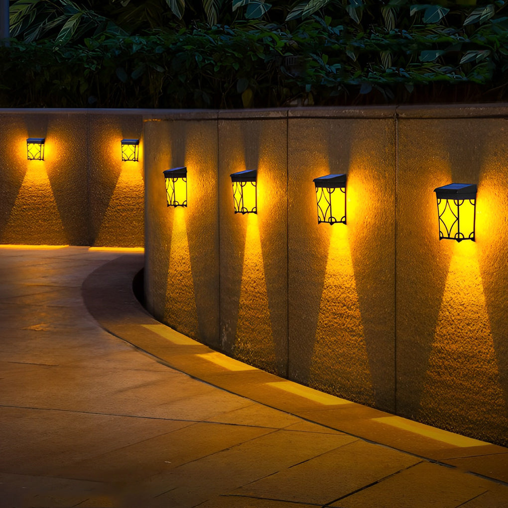 Sentry Motion Sensor Solar Wall Lights, 2-Pack
