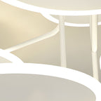 NordicRing 3-Step Dimming LED Semi-Flush Ceiling Light
