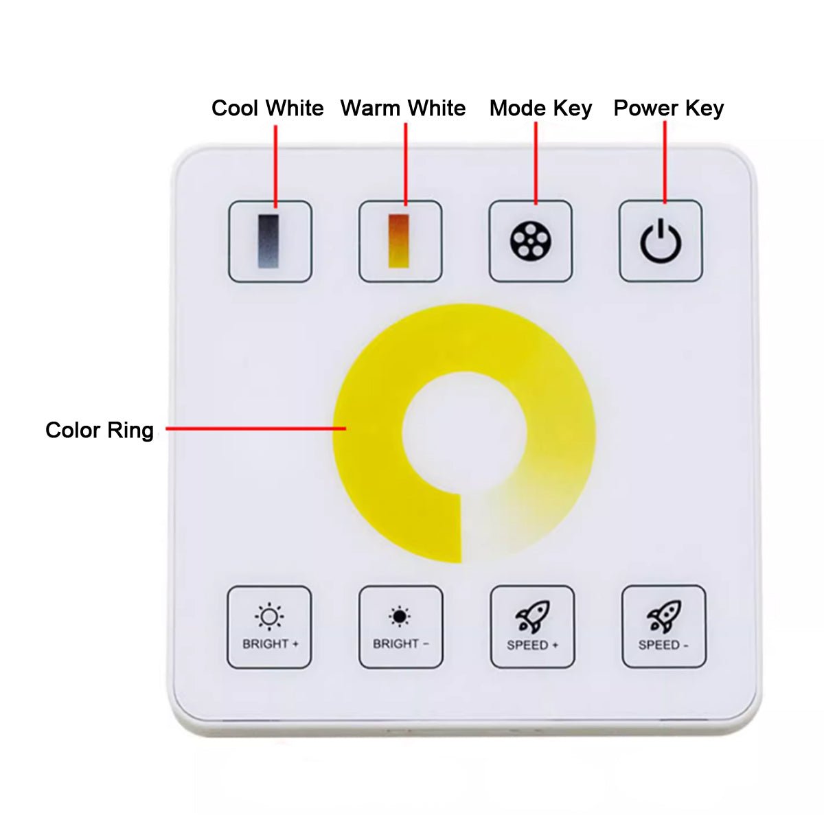 DimFlex LED Wall Switch Dimmer Controller
