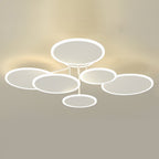 NordicRing 3-Step Dimming LED Semi-Flush Ceiling Light