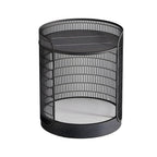 MeshGlow 19" Outdoor Floor Lamp with Table