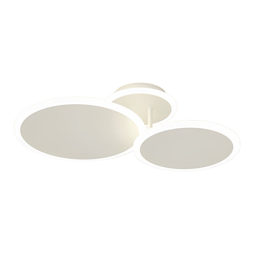NordicRing 3-Step Dimming LED Semi-Flush Ceiling Light
