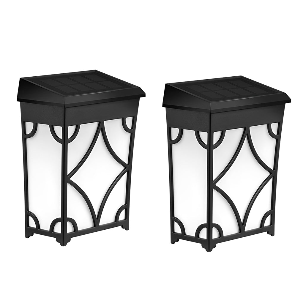 Sentry Motion Sensor Solar Wall Lights, 2-Pack