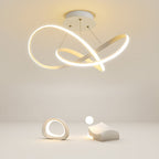 Ribbelle 20'' LED Ribbon Flush Mount Ceiling Light