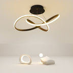 Ribbelle 20'' LED Ribbon Flush Mount Ceiling Light