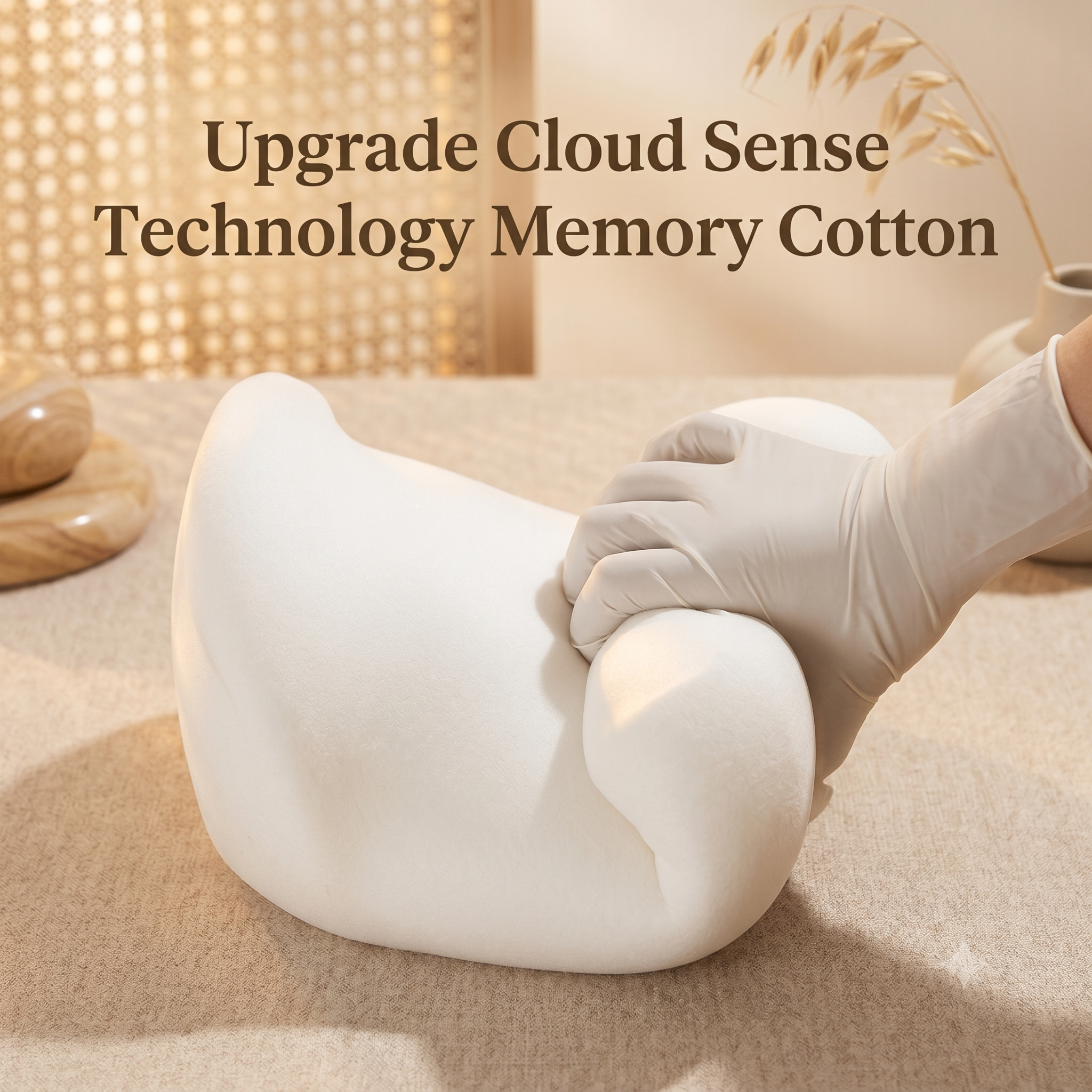 SupportCore Memory Foam Lumbar Pillow