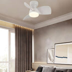 BreezeCompact 22''/31'' 3-Blade Ceiling Fan Light with Remote