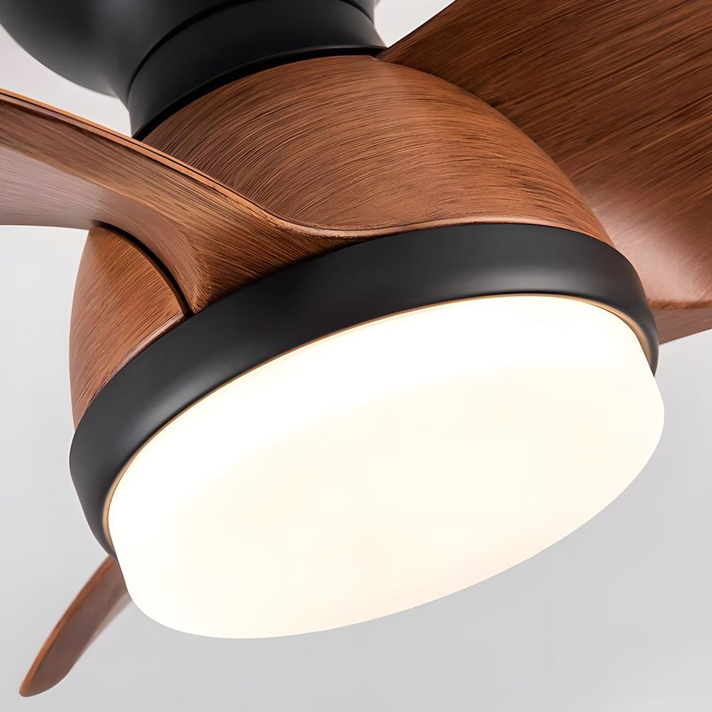 BreezeCompact 22''/31'' 3-Blade Ceiling Fan Light with Remote