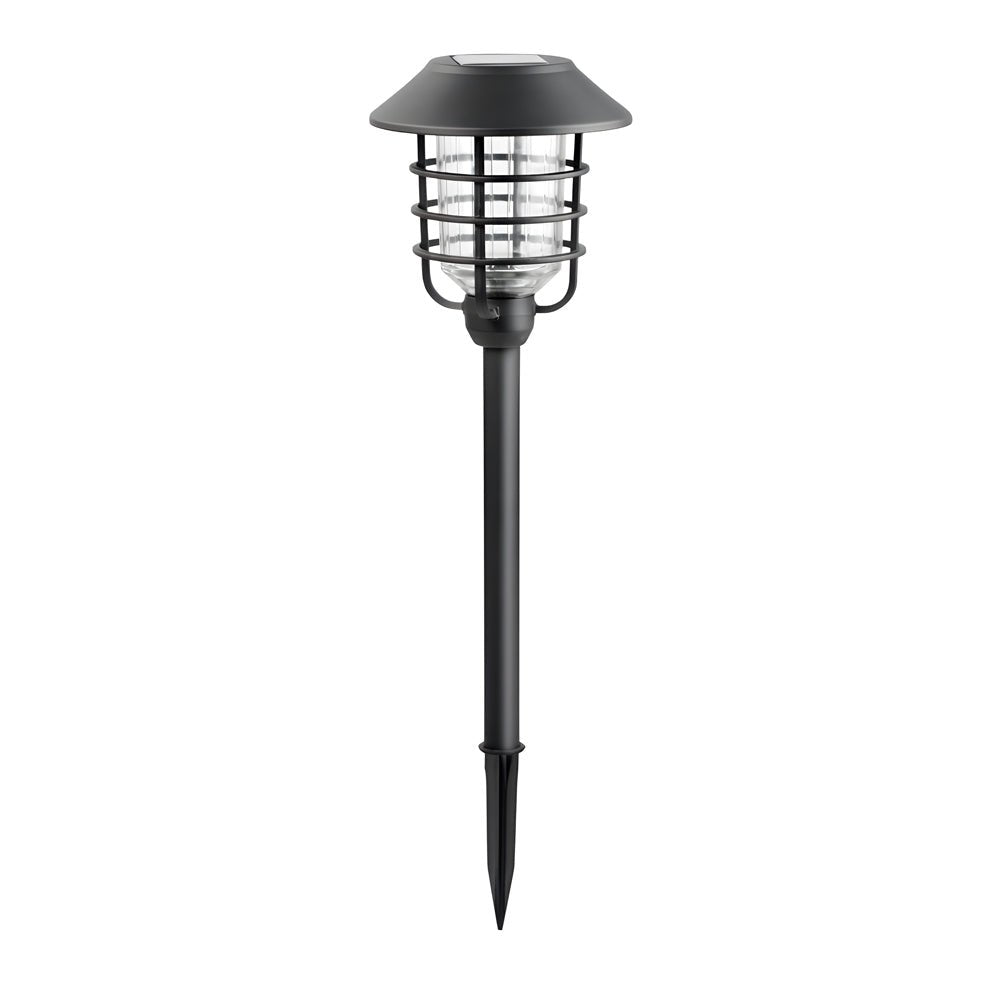 Ringlight Solar Pathway Light with Hat Top