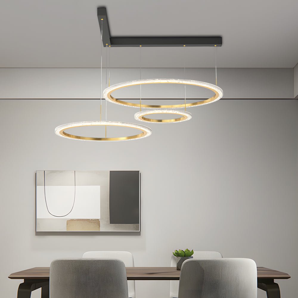 Halora Ring Chandelier with 3-Step Dimming