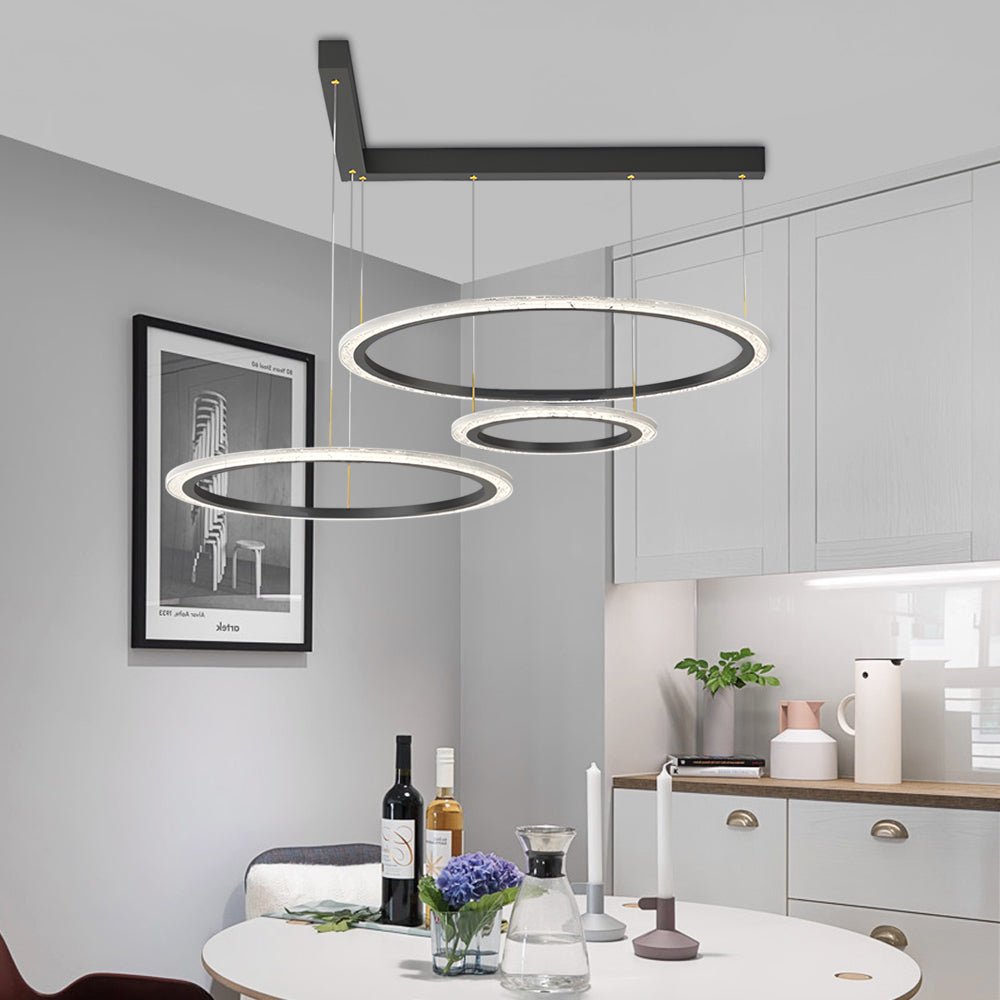 Halora Ring Chandelier with 3-Step Dimming