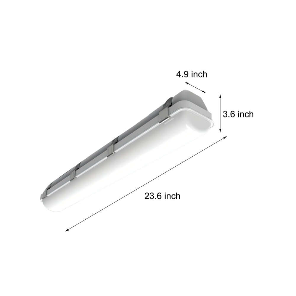 GuardLine 23" LED Vapor Tight Flush Mount Light