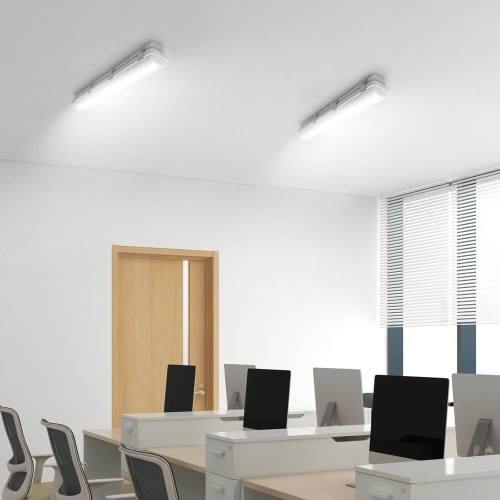 GuardLine 23" LED Vapor Tight Flush Mount Light
