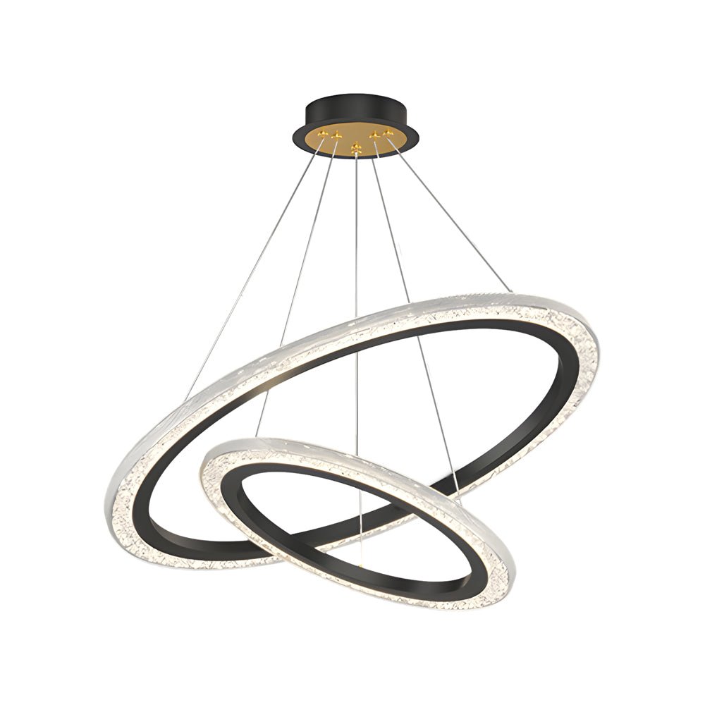 Orbis Adjustable Ring Chandelier with 3-Step Dimming