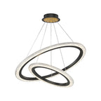 Orbis Adjustable Ring Chandelier with 3-Step Dimming