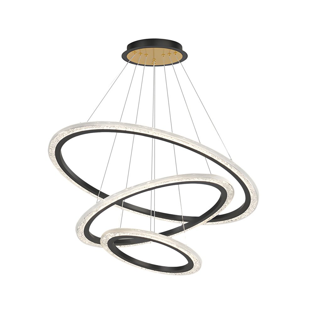 Orbis Adjustable Ring Chandelier with 3-Step Dimming