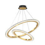 Orbis Adjustable Ring Chandelier with 3-Step Dimming