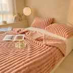 SoftDrift Plush Fleece Throw Blanket