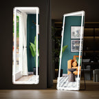 Lumina Dimmable LED Full-Length Floor Mirror with Stand