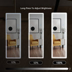Lumina Dimmable LED Full-Length Floor Mirror with Stand