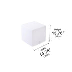 Cubix RGB Solar Outdoor Cube Floor Lamp