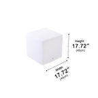 Cubix RGB Solar Outdoor Cube Floor Lamp