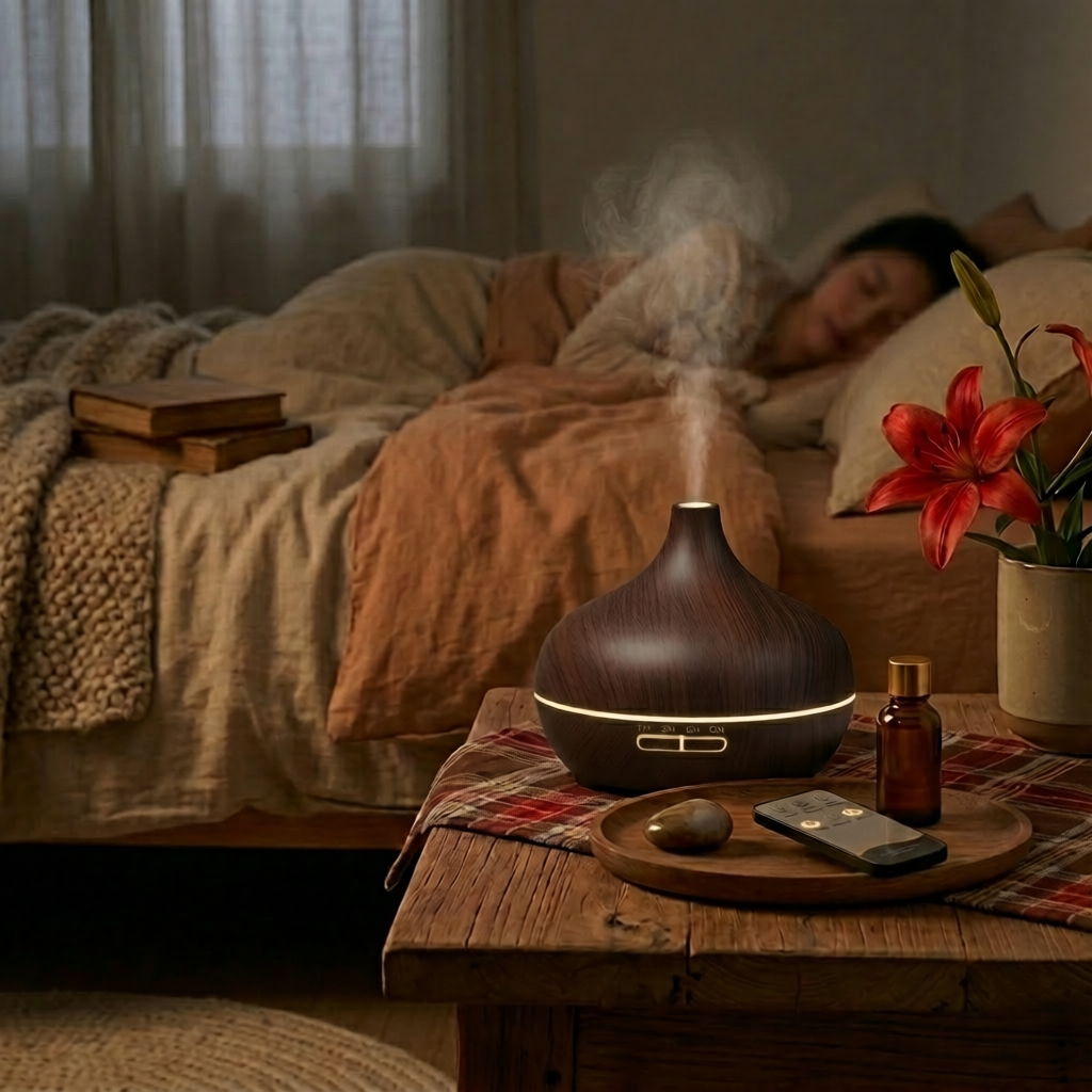 MistWood Wood Grain Aroma Diffuser