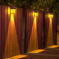 Sentry Motion Sensor Solar Wall Lights, 2-Pack