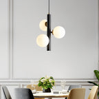 Trio Glass Ball Nordic Pendant Chandelier