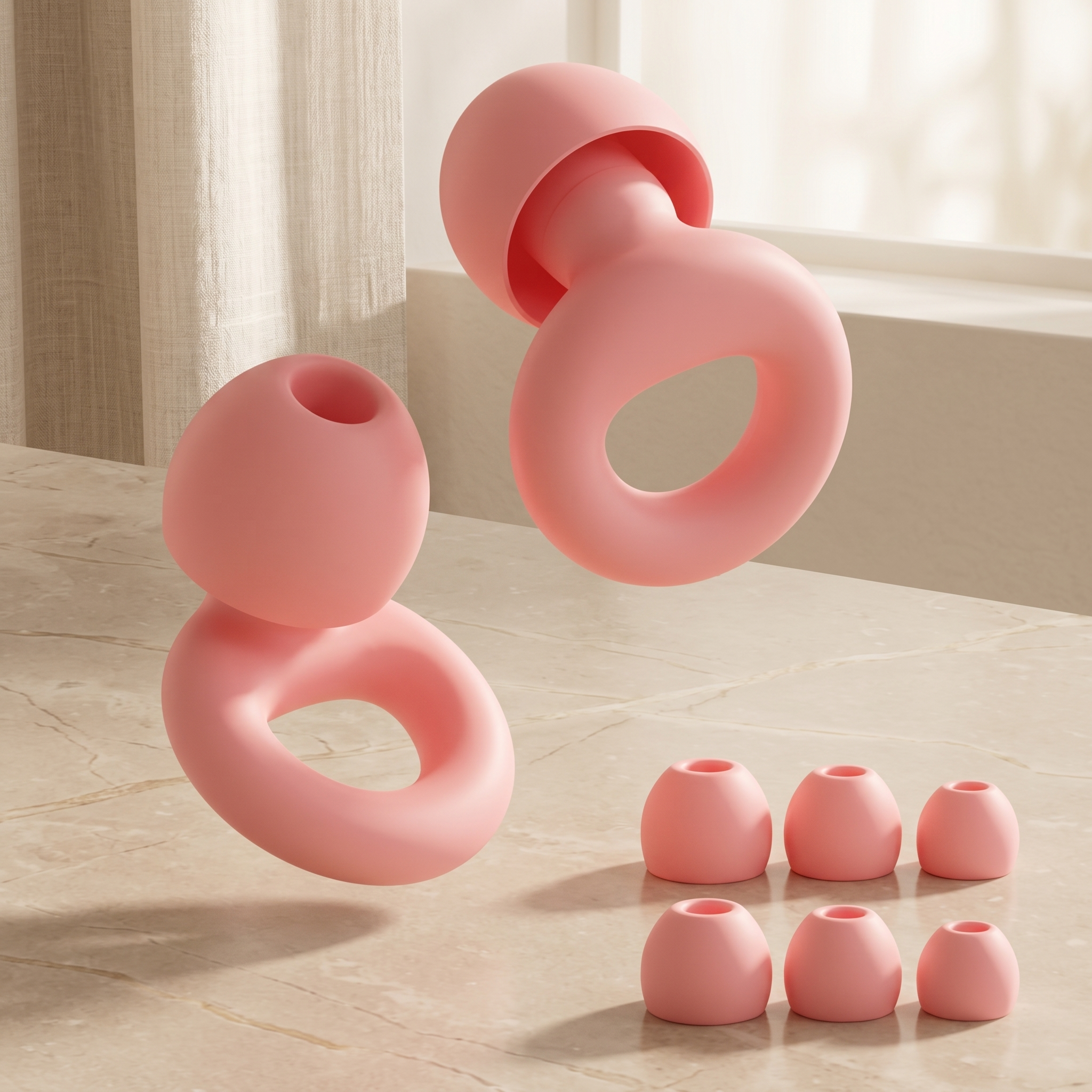 QuietFit Hypoallergenic Sleep Earplugs