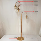 Lumora 59'' LED Crystal Wedding Floor Lamp