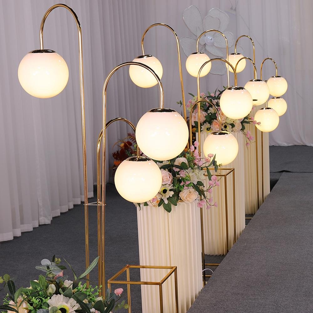 Lumora 59'' LED Crystal Wedding Floor Lamp