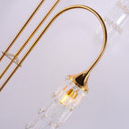 Lumora 59'' LED Crystal Wedding Floor Lamp