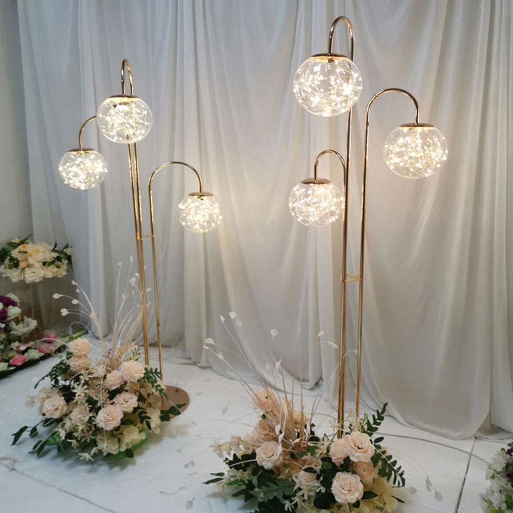 Lumora 59'' LED Crystal Wedding Floor Lamp