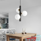Trio Glass Ball Nordic Pendant Chandelier