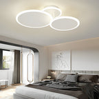 NordicRing 3-Step Dimming LED Semi-Flush Ceiling Light