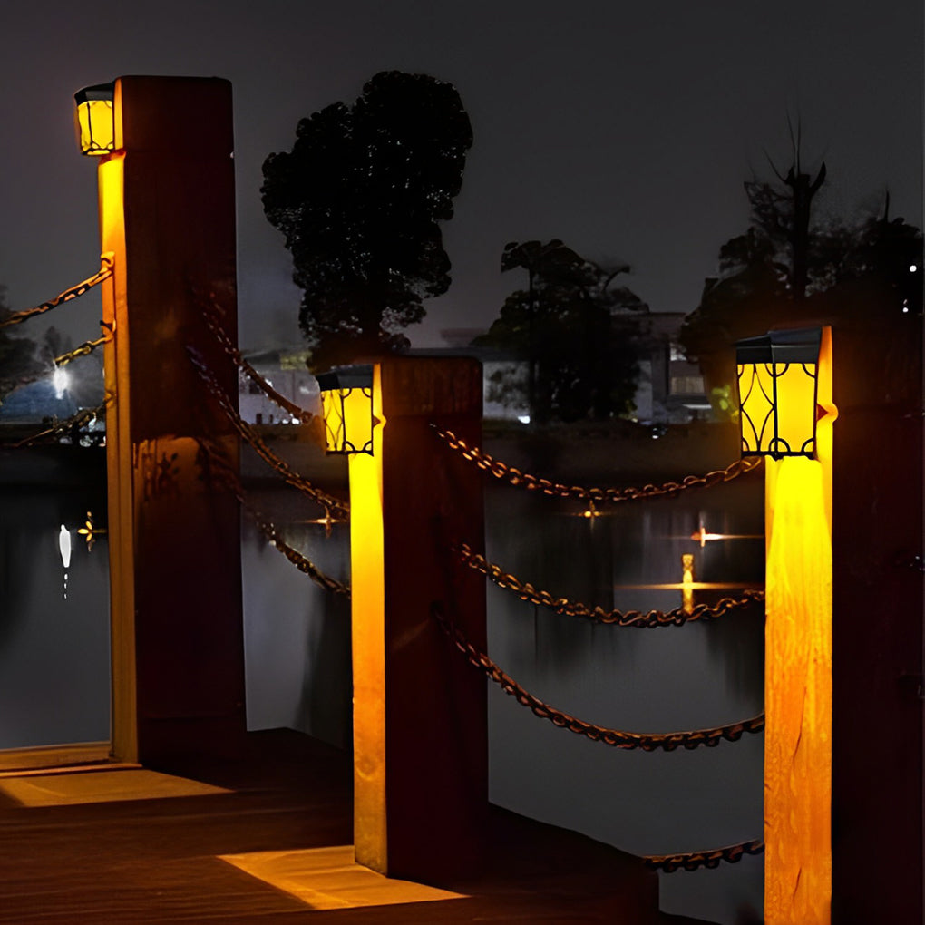 Sentry Motion Sensor Solar Wall Lights, 2-Pack