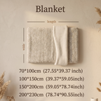 SoftDrift Plush Fleece Throw Blanket