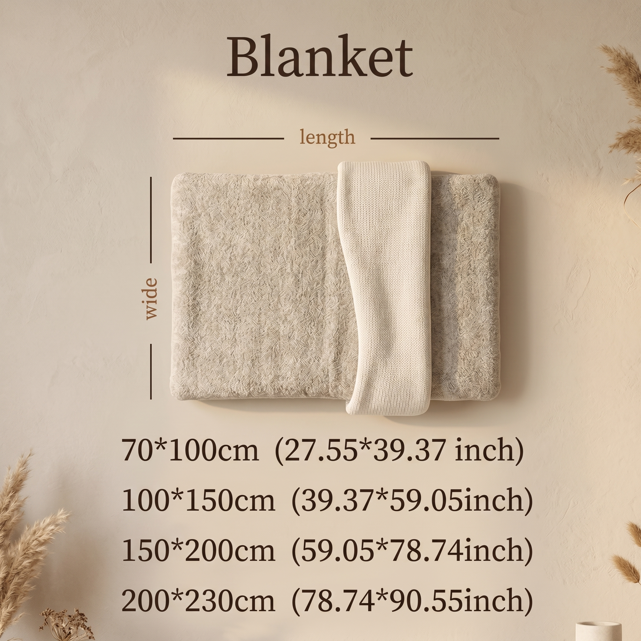 SoftDrift Plush Fleece Throw Blanket